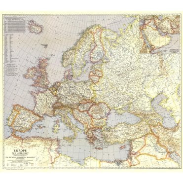 Europe and the Near East  -  Published 1940