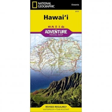 Hawaii Adventure Map - Nat Geo 3111