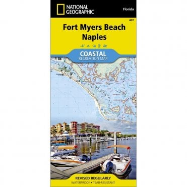 Fort Myers Beach, Naples Trail Map - Nat Geo 407