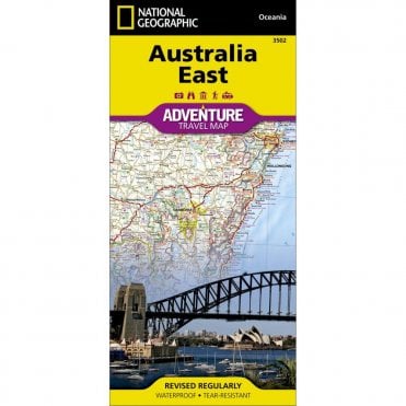 Australia East Adventure Map - Nat Geo 3502