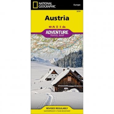 Austria Adventure Map - Nat Geo 3319