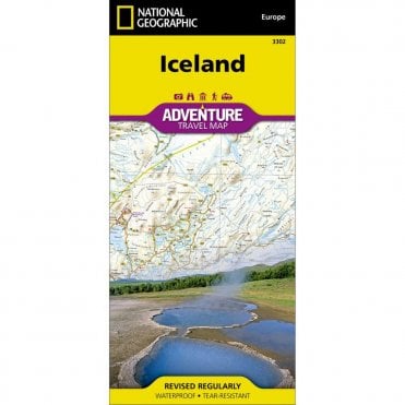 Iceland Adventure Map - Nat Geo 3302