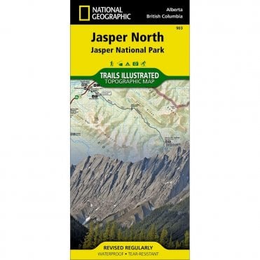 Jasper North %5BJasper National Park%5D Trail Map - Nat Geo 903