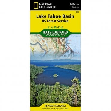 Lake Tahoe Basin %5BUS Forest Service%5D Trail Map - Nat Geo 803