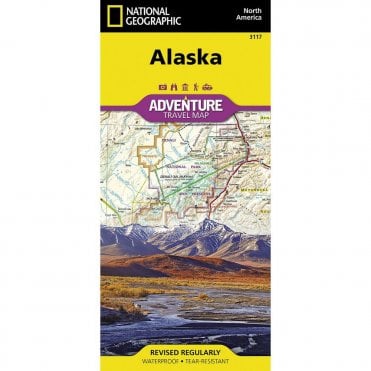 Alaska Adventure Map - Nat Geo 3117
