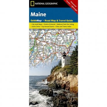 Maine Road Map and Travel Guide
