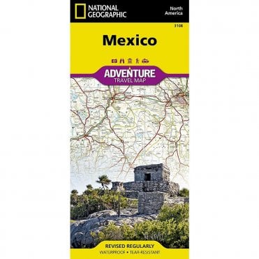 Mexico Adventure Map - Nat Geo 3108