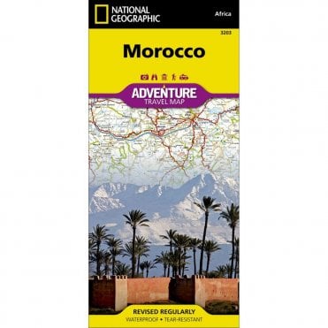 Morocco Adventure Map - Nat Geo 3203