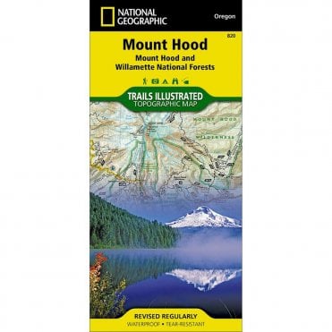 Mount Hood %5BMount Hood and Willamette National Forests%5D Trail Map - Nat Geo 820