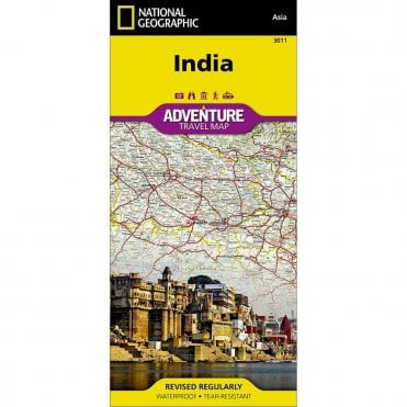 India Adventure Map - Nat Geo 3011