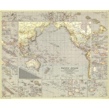 Pacific Ocean  -  Published 1936