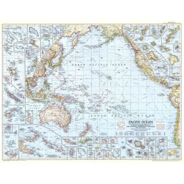 Pacific Ocean  -  Published 1952