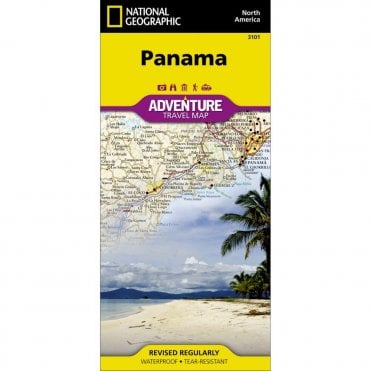 Panama Adventure Map - Nat Geo 3101