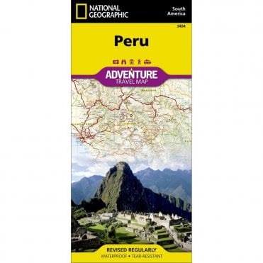 Peru Adventure Map - Nat Geo 3404