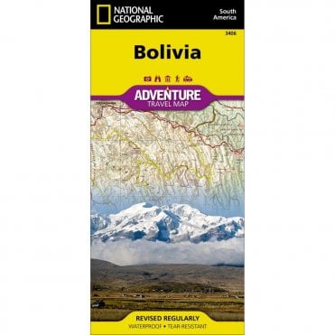 Bolivia Adventure Map - Nat Geo 3406