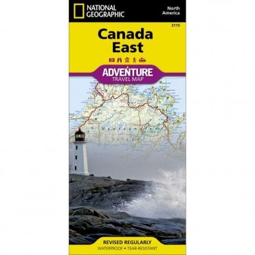 Canada East Adventure Map - Nat Geo 3115