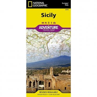 Sicily %5BItaly%5D Adventure Map - Nat Geo 3310