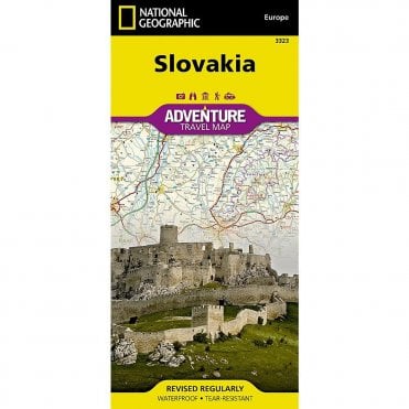 Slovakia Adventure Map - Nat Geo 3323