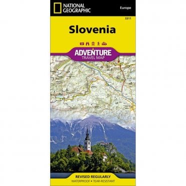 Slovenia Adventure Map - Nat Geo 3311