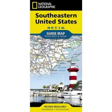Southeastern USA Road Map and Travel Guide