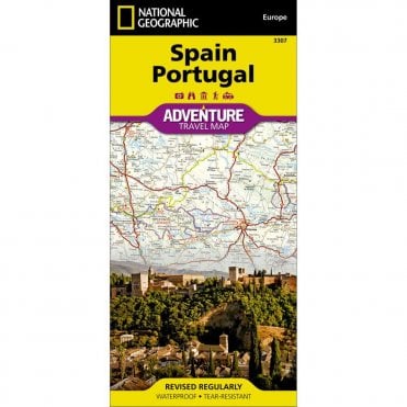 Spain and Portugal Adventure Map - Nat Geo 3307
