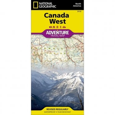 Canada West Adventure Map - Nat Geo 3113