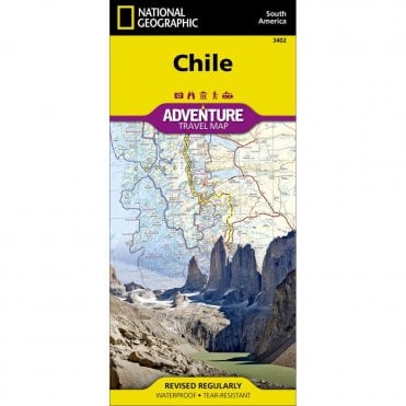 Chile Adventure Map - Nat Geo 3402