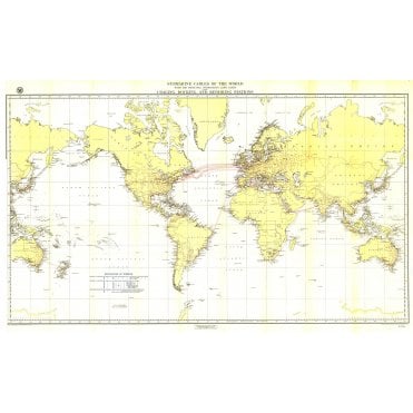 Submarine Cables of the World - Published 1896