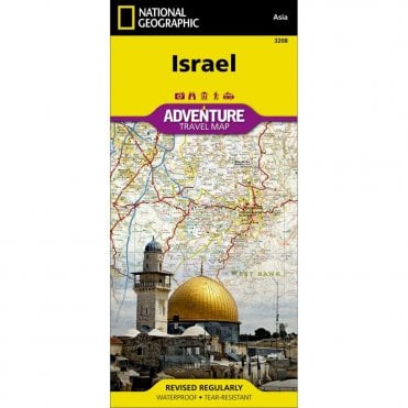 Israel Adventure Map - Nat Geo 3208
