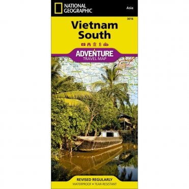 Vietnam South Adventure Map - Nat Geo 3016