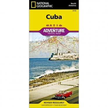 Cuba Adventure Map - Nat Geo 3112