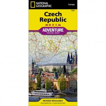 Czech Republic Adventure Map - Nat Geo 3322