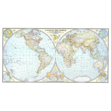 World Map - Published 1941