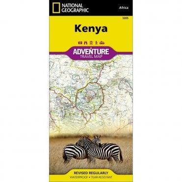 Kenya Adventure Map - Nat Geo 3205