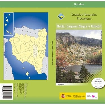 Neila, Laguna Negra and Urbión Natural Parks 25k map