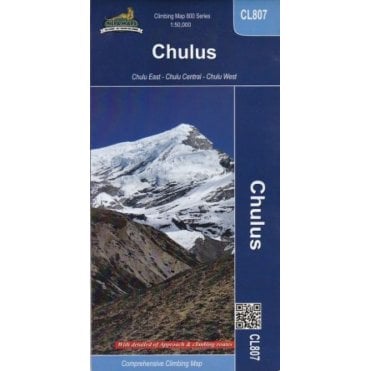 Chulus Climbing map. Nepa Map CL807