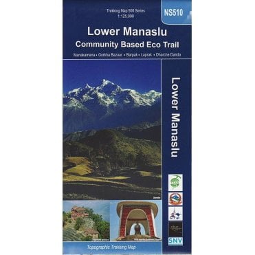 Lower Manaslu: Community Based Eco Trail | Nepa Map NS510
