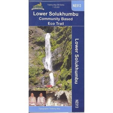Lower Solukhumbu: Community Based Eco Trail | Nepa Map NE513