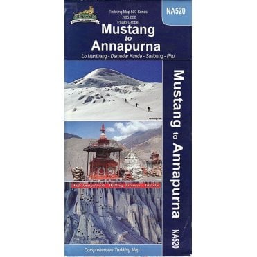 Mustang to Annapurna | Nepa Map NA520