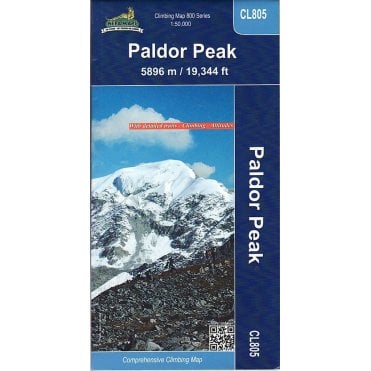 Paldor (Bhrange) Peak Climbing map. Nepa Map CL805