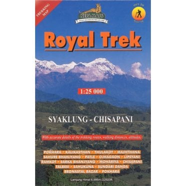Royal Trek: Syaklung - Chispani | Nepa Map NA513