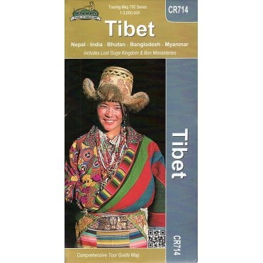 Tibet - Touring Map. Nepa Map CR714