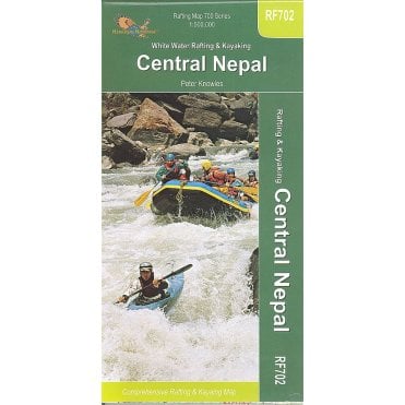 White Water Rafting & Kayaking In Central Nepal. Nepa Map RF702