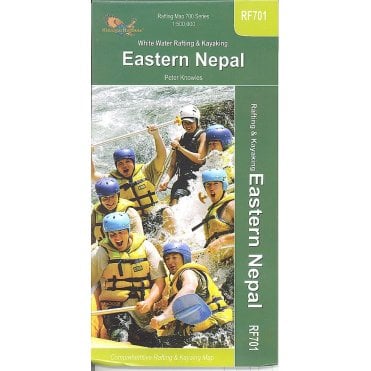 White Water Rafting & Kayaking In Eastern Nepal. Nepa Map RF701