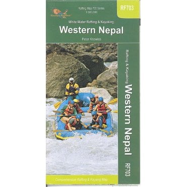 White Water Rafting & Kayaking In Western Nepal. Nepa Map RF703