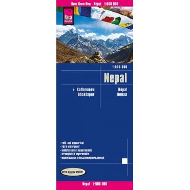 Nepal Map - Reise Know-How