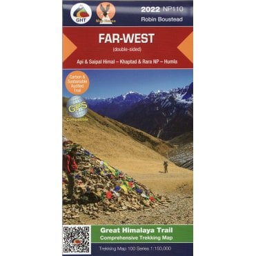 Nepal's Far West | Nepa Great Himalaya Trail Map NP110