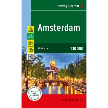 Netherlands: Amsterdam City Pocket Map