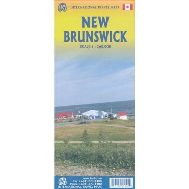 New Brunswick Travel Map