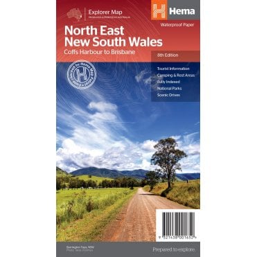 New South Wales North East Map